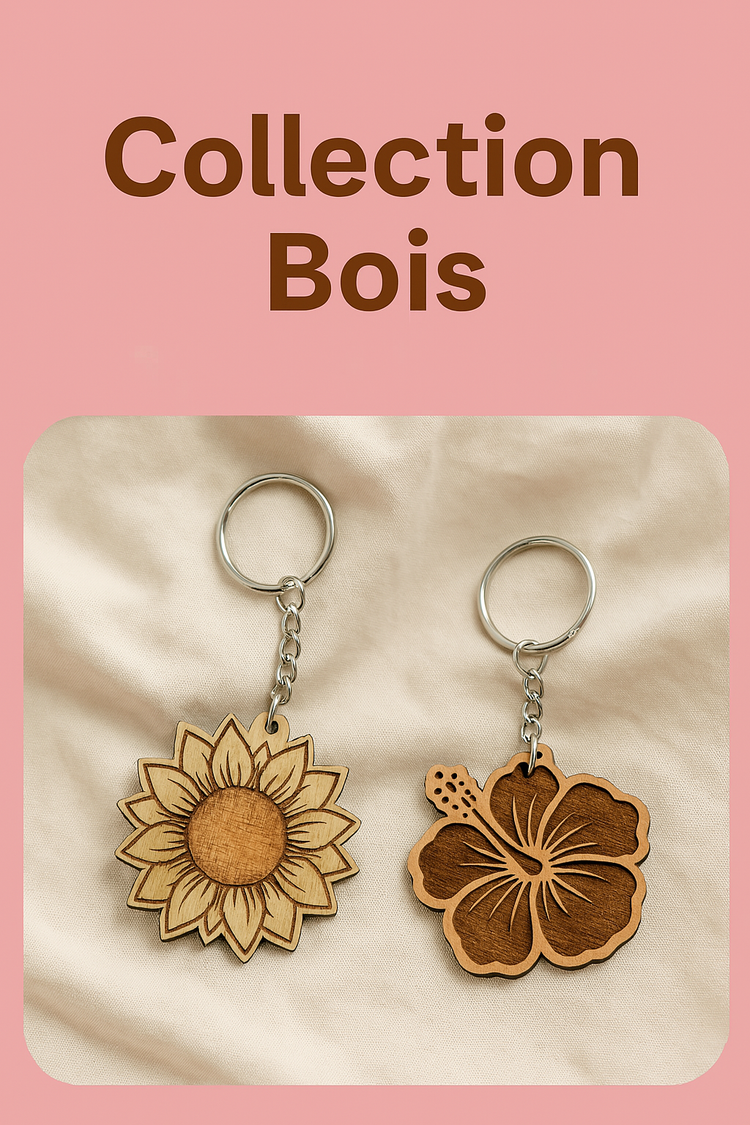 Porte-Clés Bois