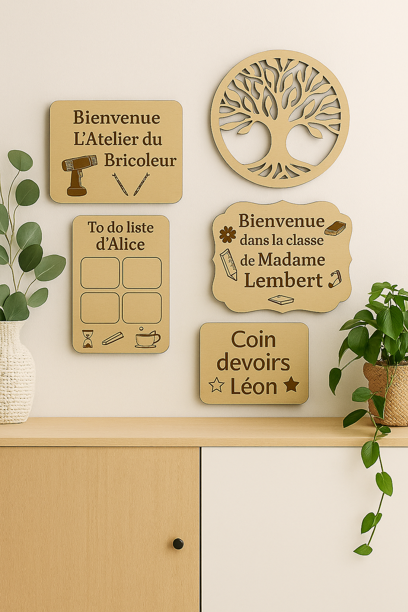 🌳 Objets de décoration murale