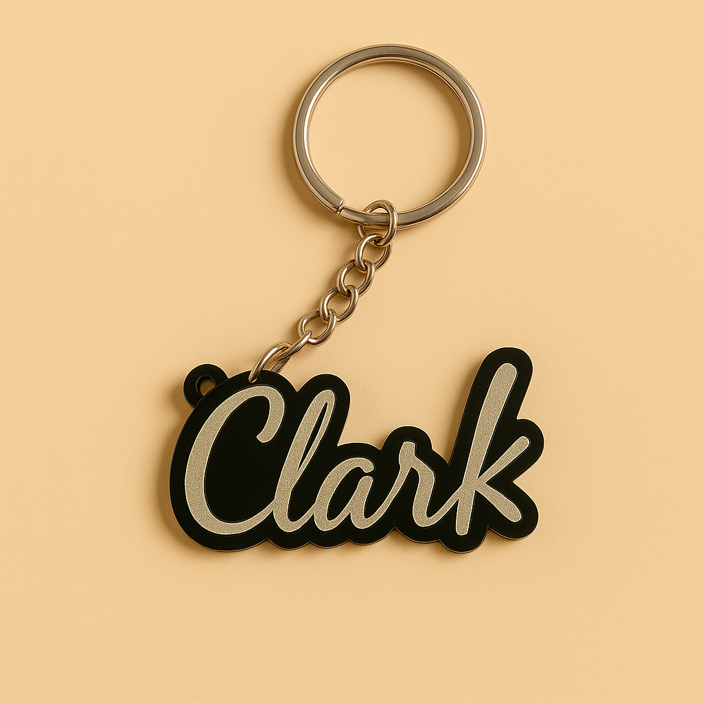 Porte-clé personnalisable prénom fait a la réunion 