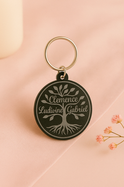Arbre de Lien – Porte-clé personnalisé Fête des Mères