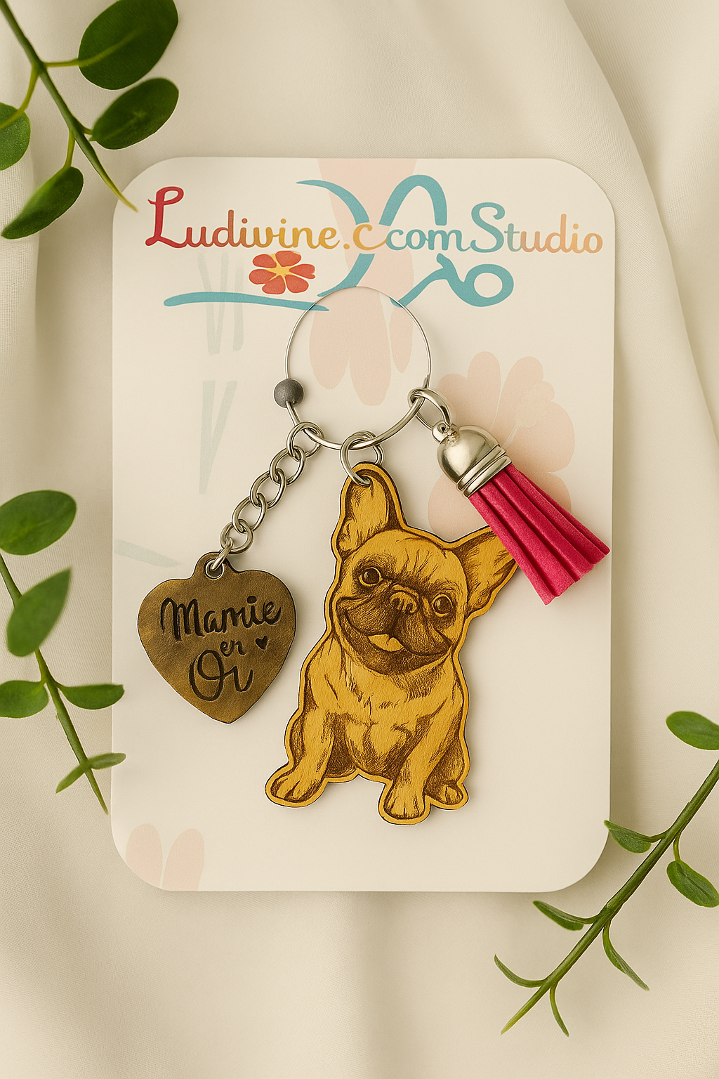 Trousseau Porte-clés Spécial Mamie – Cadeau Personnalisé et Émotionnel
