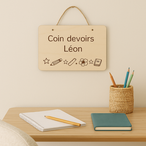 Plaque Coin Scolaire du Petit Héros